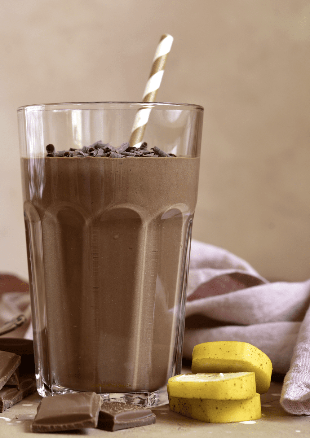 Chocolate Oatmeal Smoothie for Weight Loss