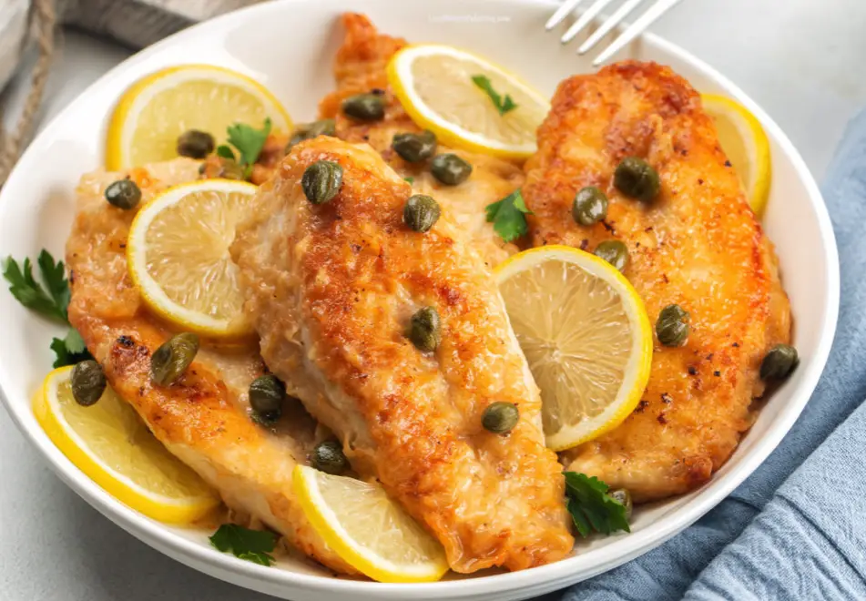 healthy chicken piccata recipe