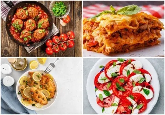 recipes for Italian food