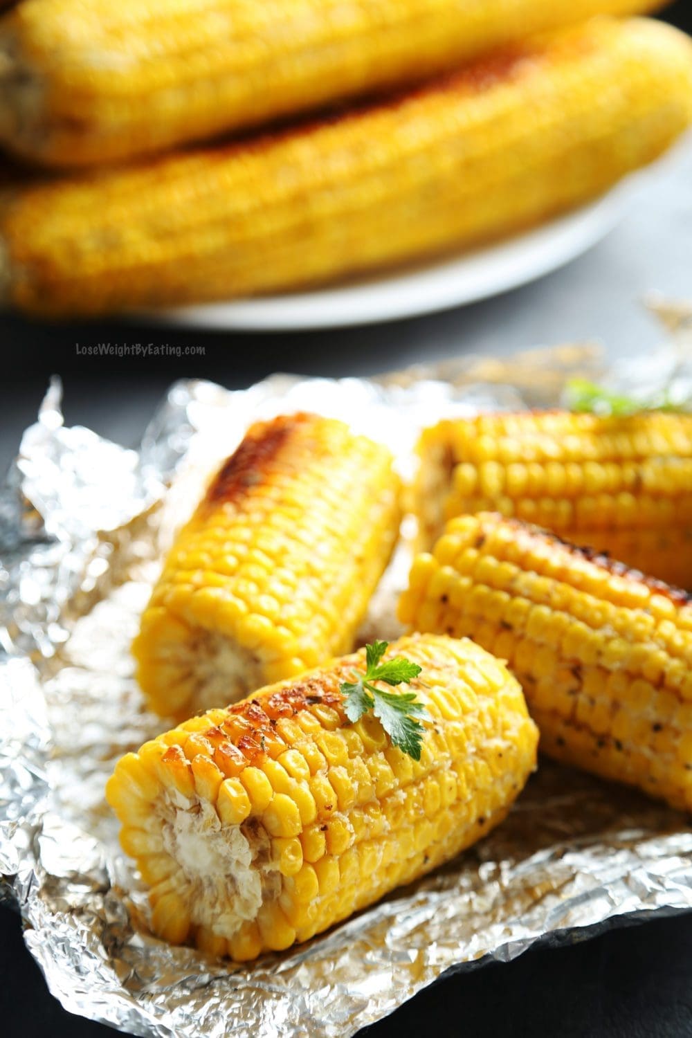 Grilled Corn on the Cob in Foil