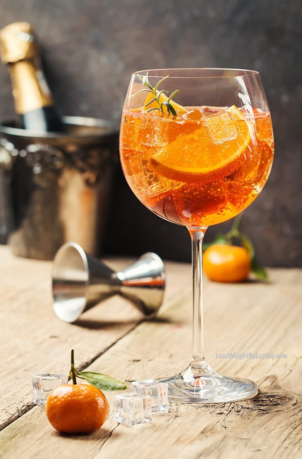 Homemade Aperol Spritz Cocktail