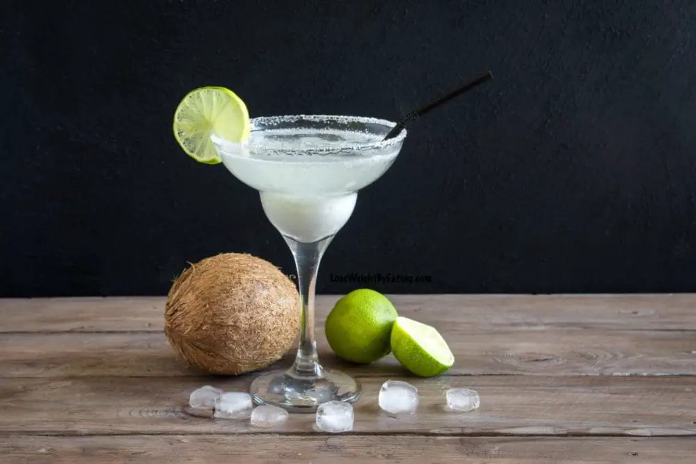 Low Calorie Coconut Margarita