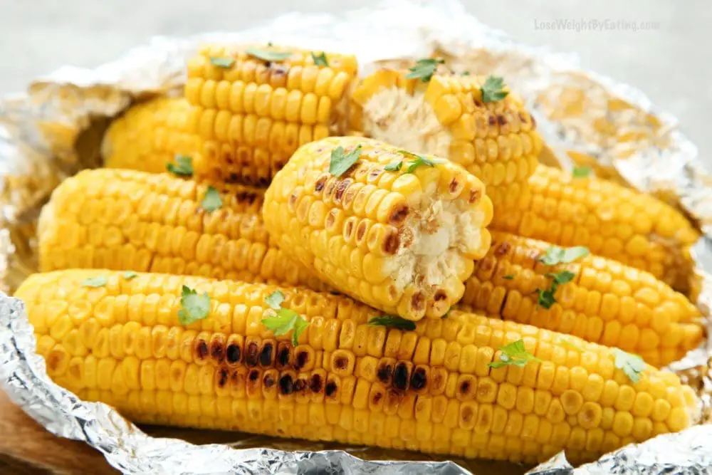 Grilled Corn on the Cob in Foil