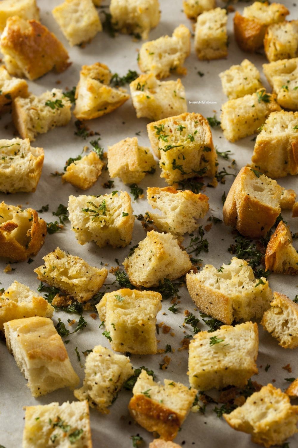 Healthy Homemade Croutons Recipe