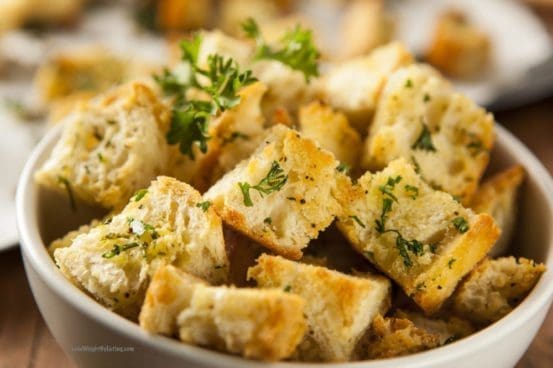 Healthy Homemade Croutons Recipe