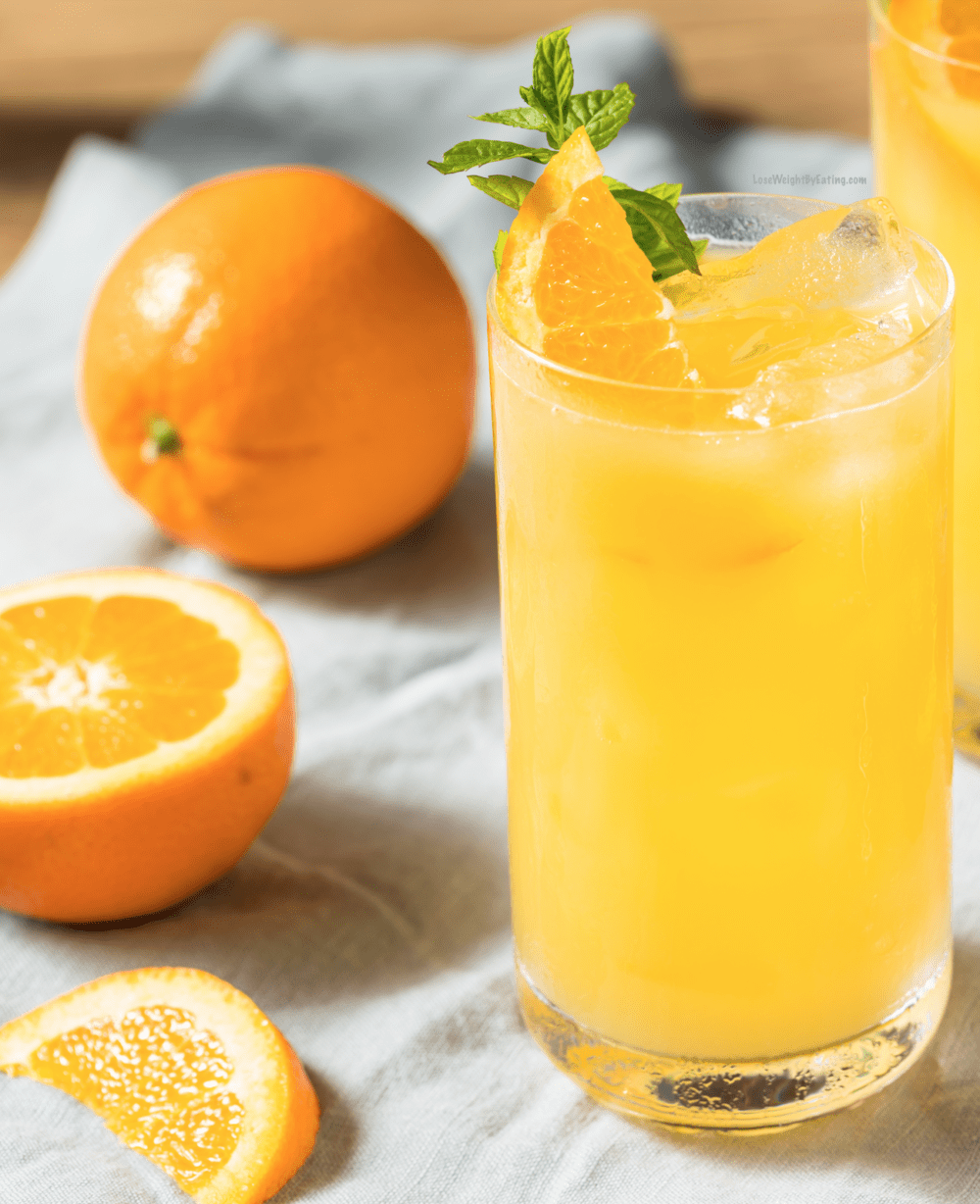 Low Calorie Orange Crush Cocktails