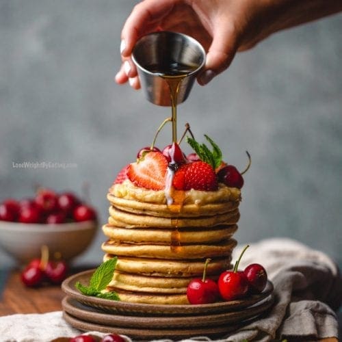 Healthy Oatmeal Pancakes Recipe