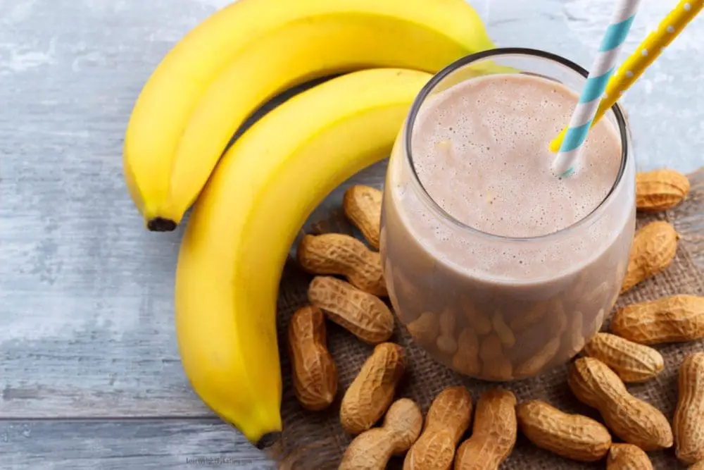 Healthy Peanut Butter Banana Smoothie