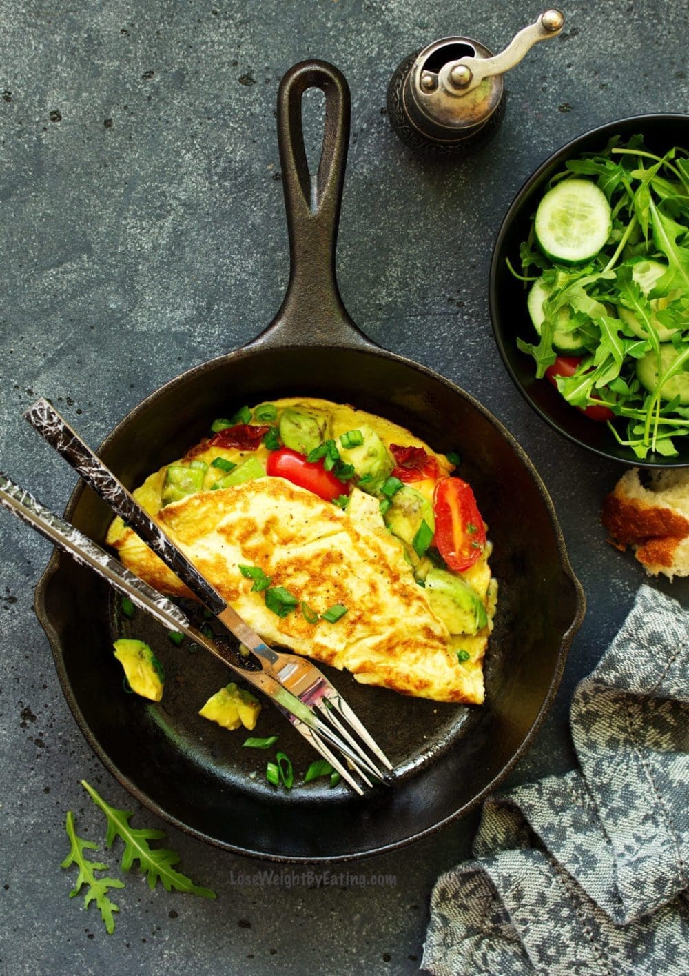 Vegetable Omelet Recipe