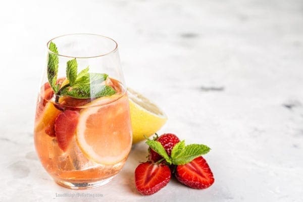 Lemon Strawberry Rosé Sangria Recipe