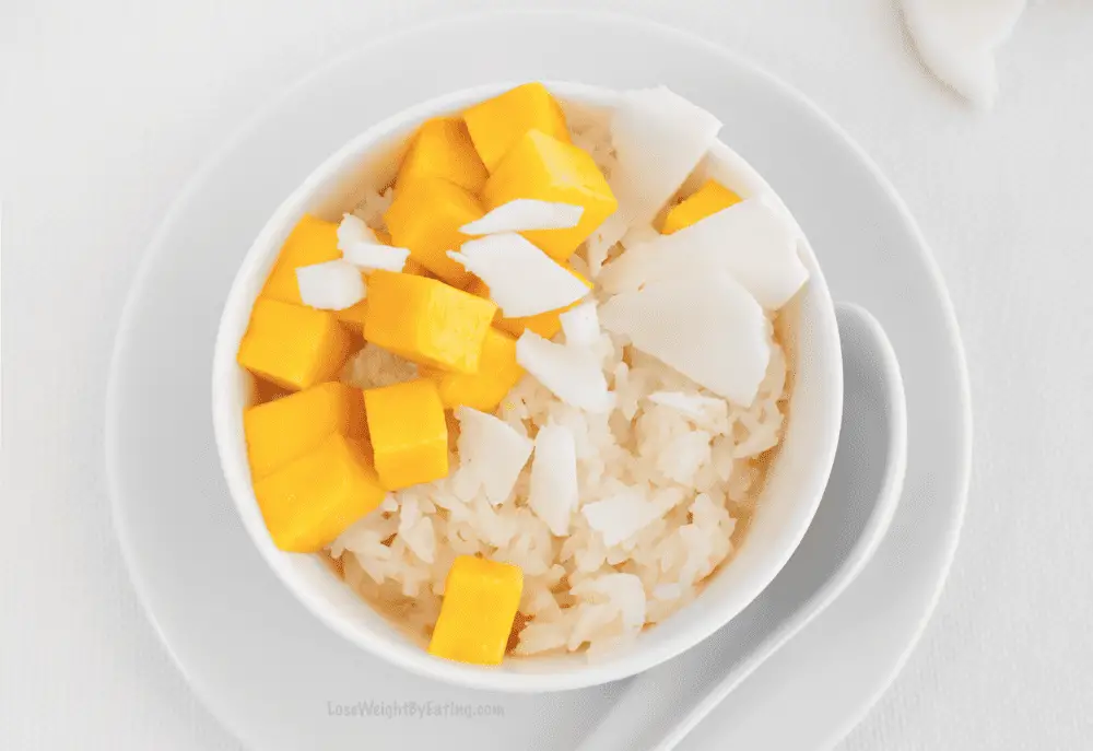 Thai Sweet Sticky Rice with Mango