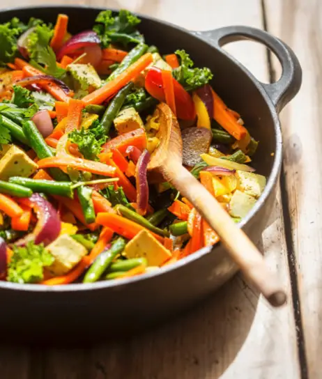 vegan tofu stir fry