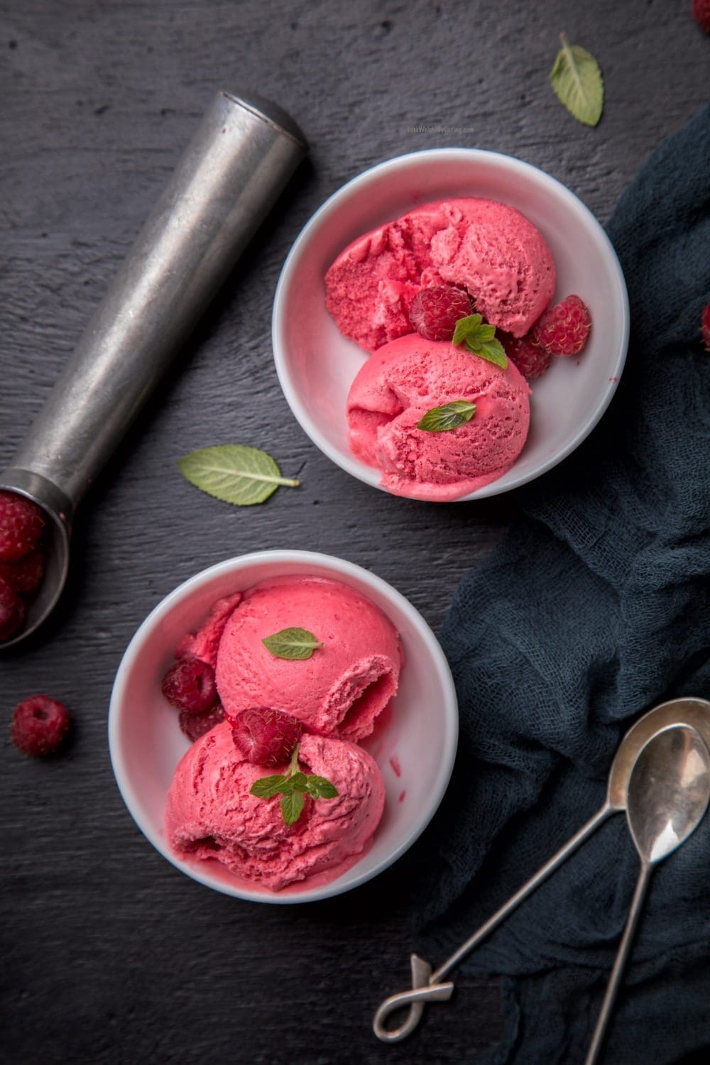 Easy Blender Raspberry Sorbet Recipe