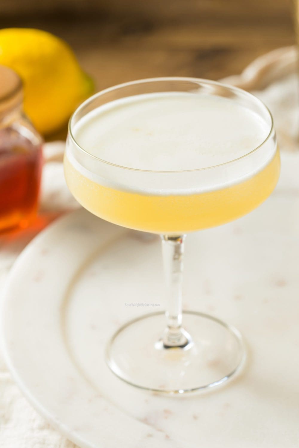 Low Calorie Bees Knees Cocktail Recipe