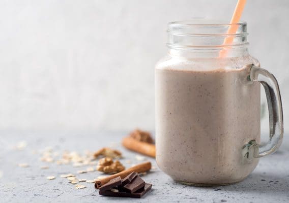 Chocolate Coffee Protein Shake for Weight Loss