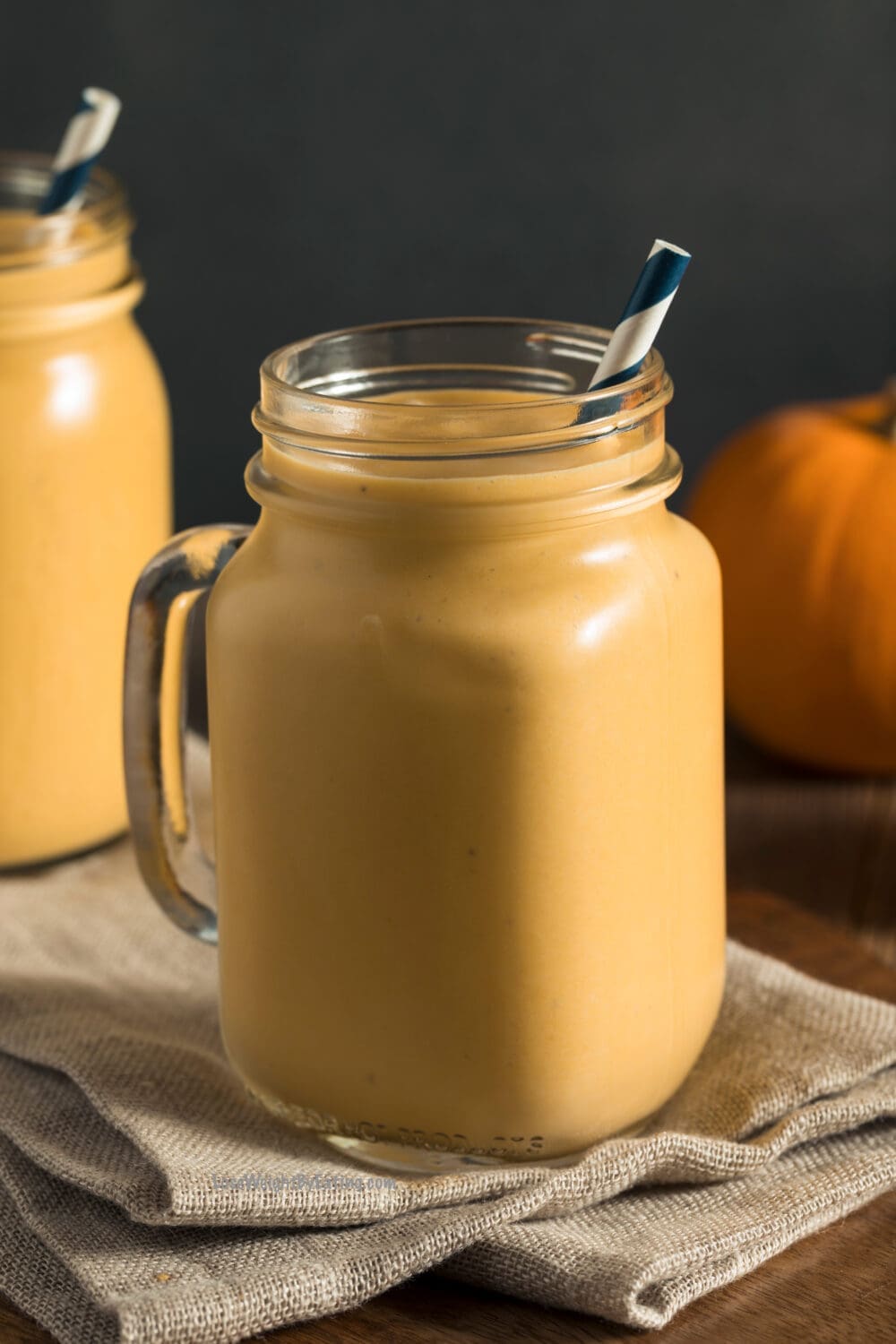 Low Calorie Protein Pumpkin Smoothie for Weight Loss