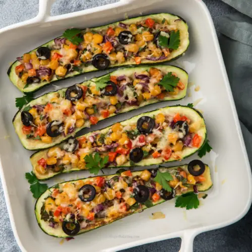 Baked Zucchini Boats