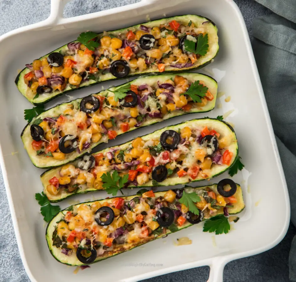 Baked Zucchini Boats