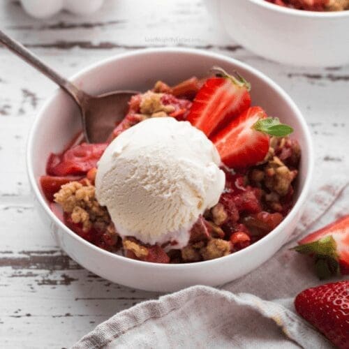 Low Calorie Strawberry Cobbler Recipe