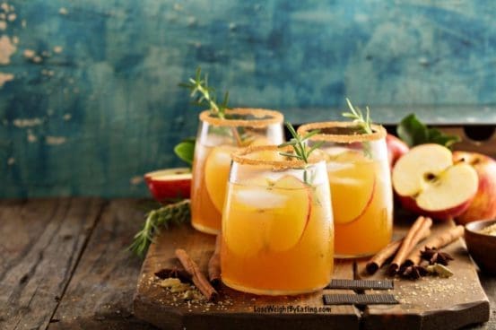 Spiced Rum Apple Cider Cocktail