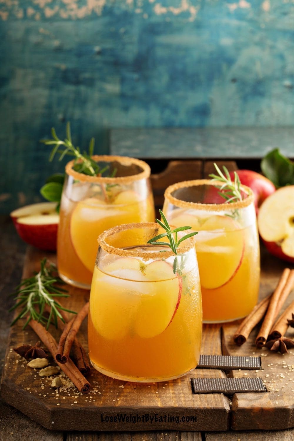 Spiced Rum Apple Cider Cocktail