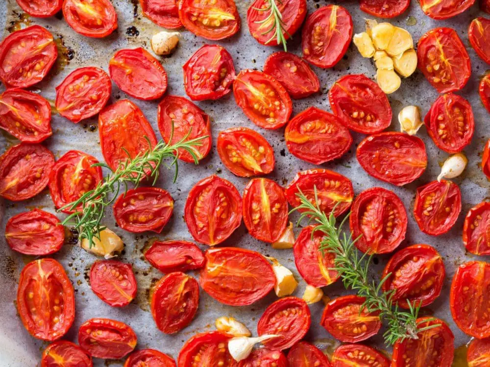 Oven Roasted Cherry Tomatoes