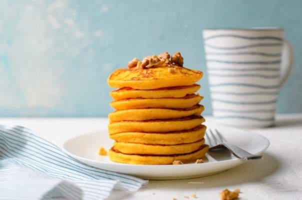 Healthy Pumpkin Pancakes Recipe