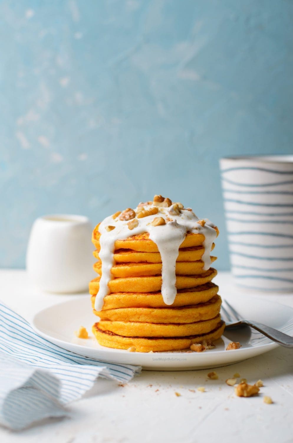 Healthy Pumpkin Pancakes Recipe