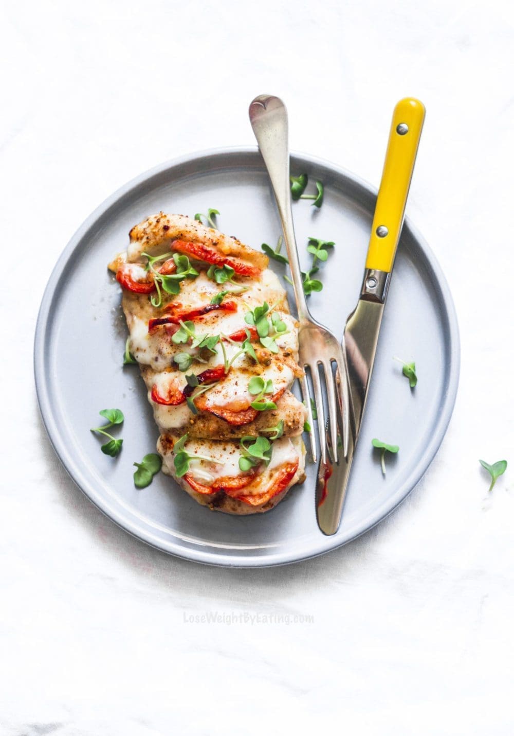 Hasselback Caprese Chicken Recipe