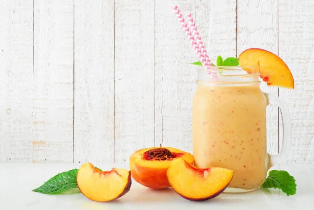 Healthy Peach Smoothie Recipe