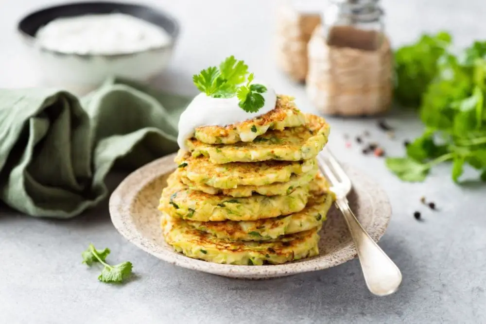 Baked Zucchini Fritters Recipe