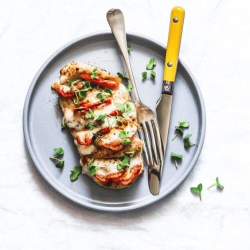 Hasselback Caprese Chicken Recipe