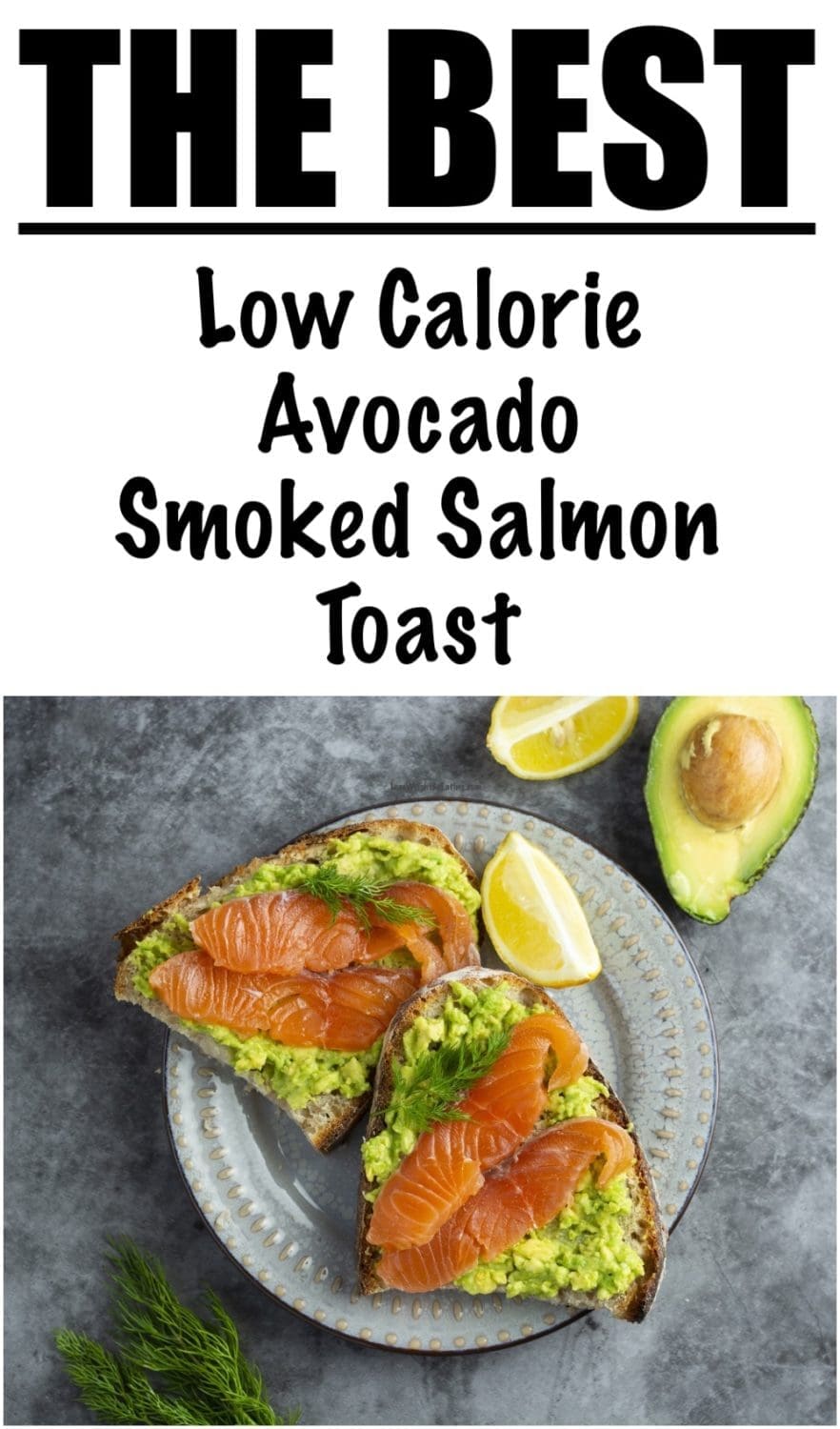 Healthy Smoked Salmon Avocado Toast Recipe