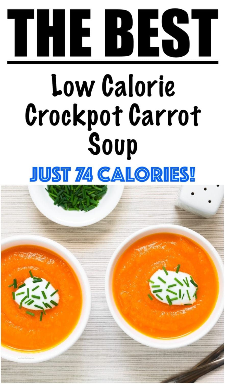 Slow Cooker Creamy Carrot Soup Recipe