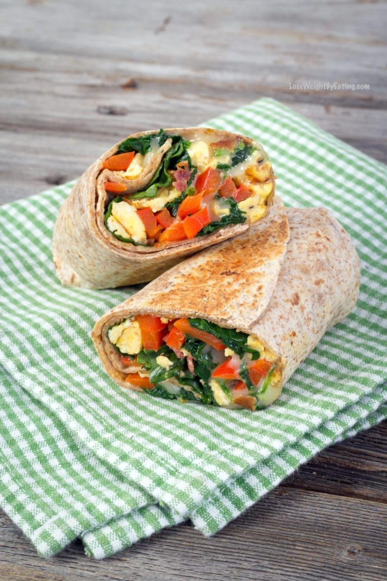 Low Calorie Protein Breakfast Wrap Lose Weight By Eating