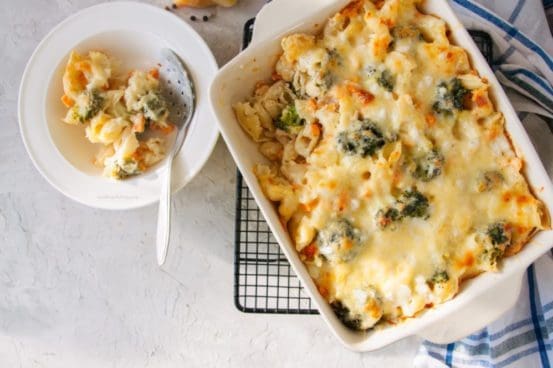 Baked Macaroni and Cheese with Pumpkin