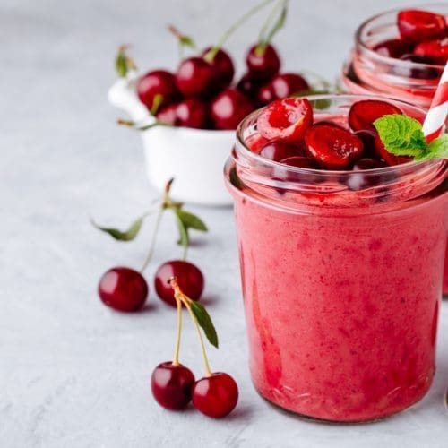 Healthy Cherry Smoothie