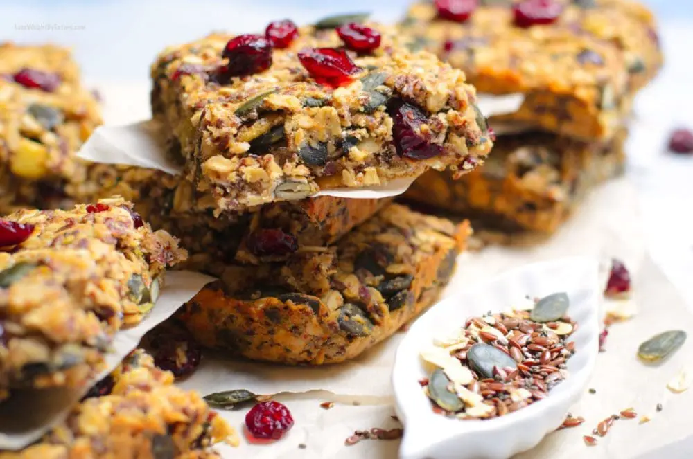 Chewy Cranberry Granola Bars recipe