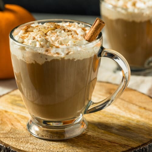 Low Calorie Pumpkin Spice Latte