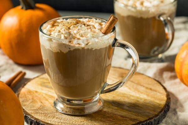 Low Calorie Pumpkin Spice Latte