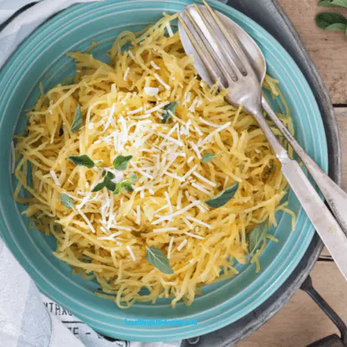 Instant Pot Spaghetti Squash with Parmesan