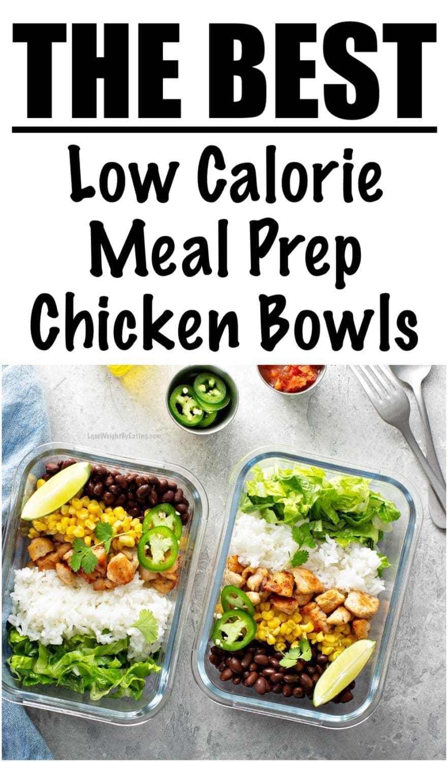 High Protein Low Calorie Lunch Bowls for Weight Loss