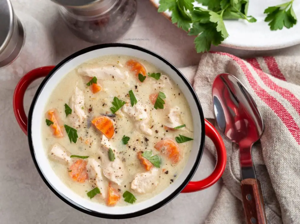 Creamy Chicken Stew in Crockpot