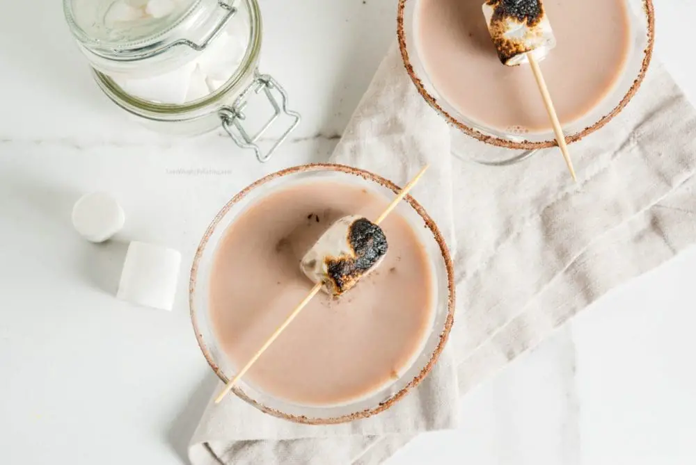 S'mores Chocolate Martini Recipe