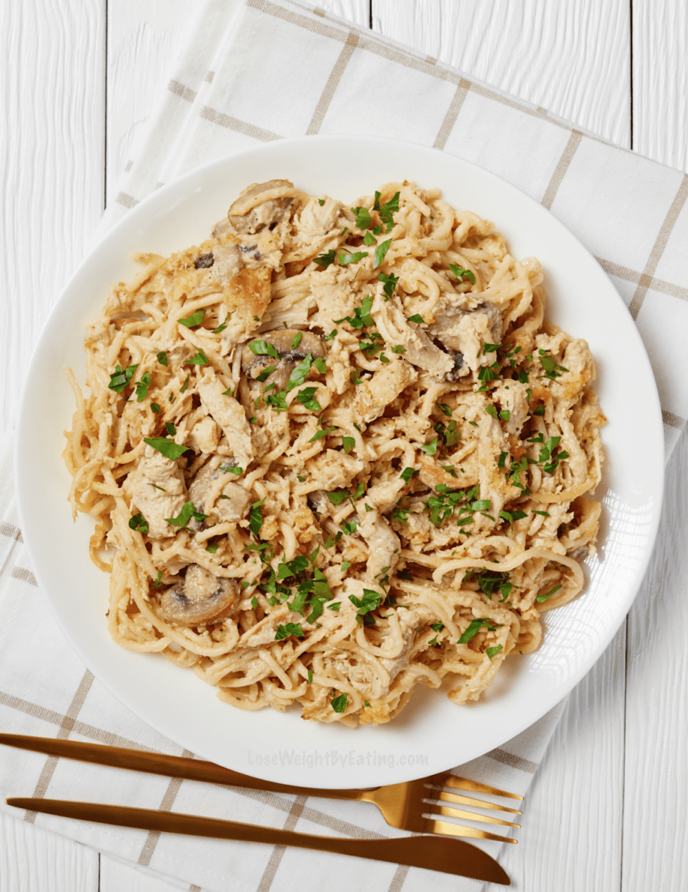 Low Calorie Recipe for Turkey Tetrazzini