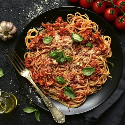 Healthy Spaghetti Recipe with Hidden Veggie Bolognese Sauce