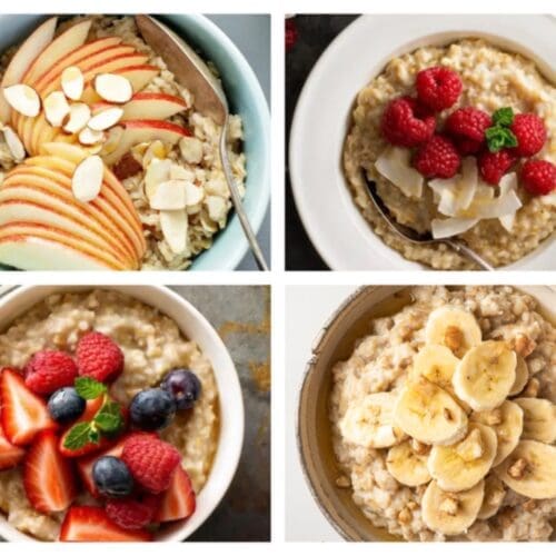 low calorie high protein oatmeal