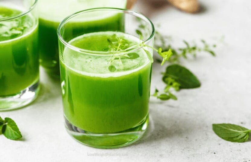 Green Ginger Shot Recipe for Weight Loss