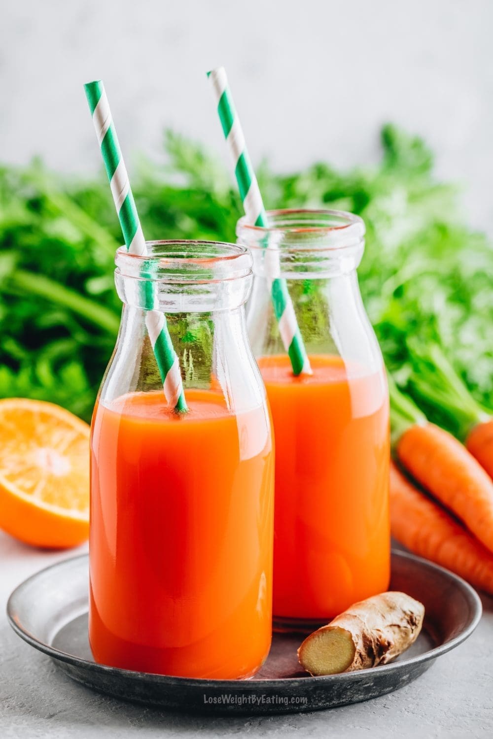 Orange Ginger Carrot Juice Recipe