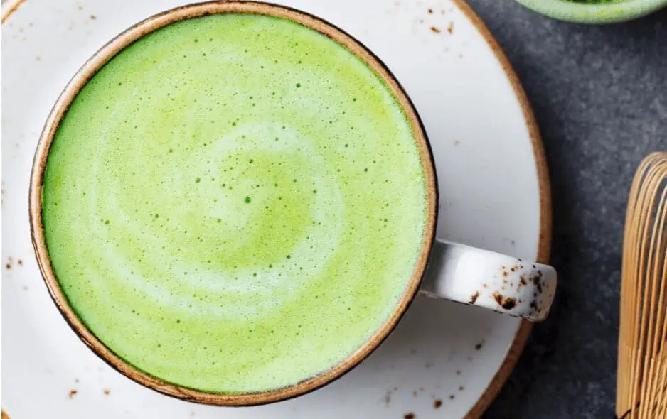 Healthy Vanilla Matcha Latte Recipe